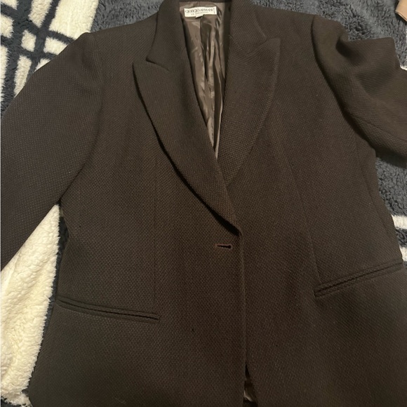 Georgio Armani Brown Blazer (Autentic)size 10 - Picture 1 of 4